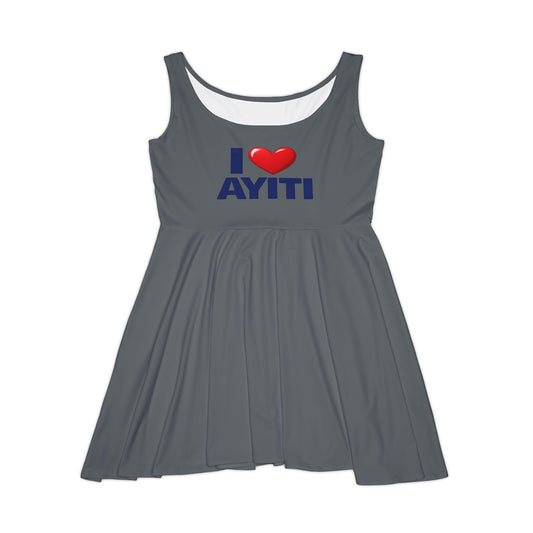 Women’s Haiti Pride "I Love Ayiti" Dress