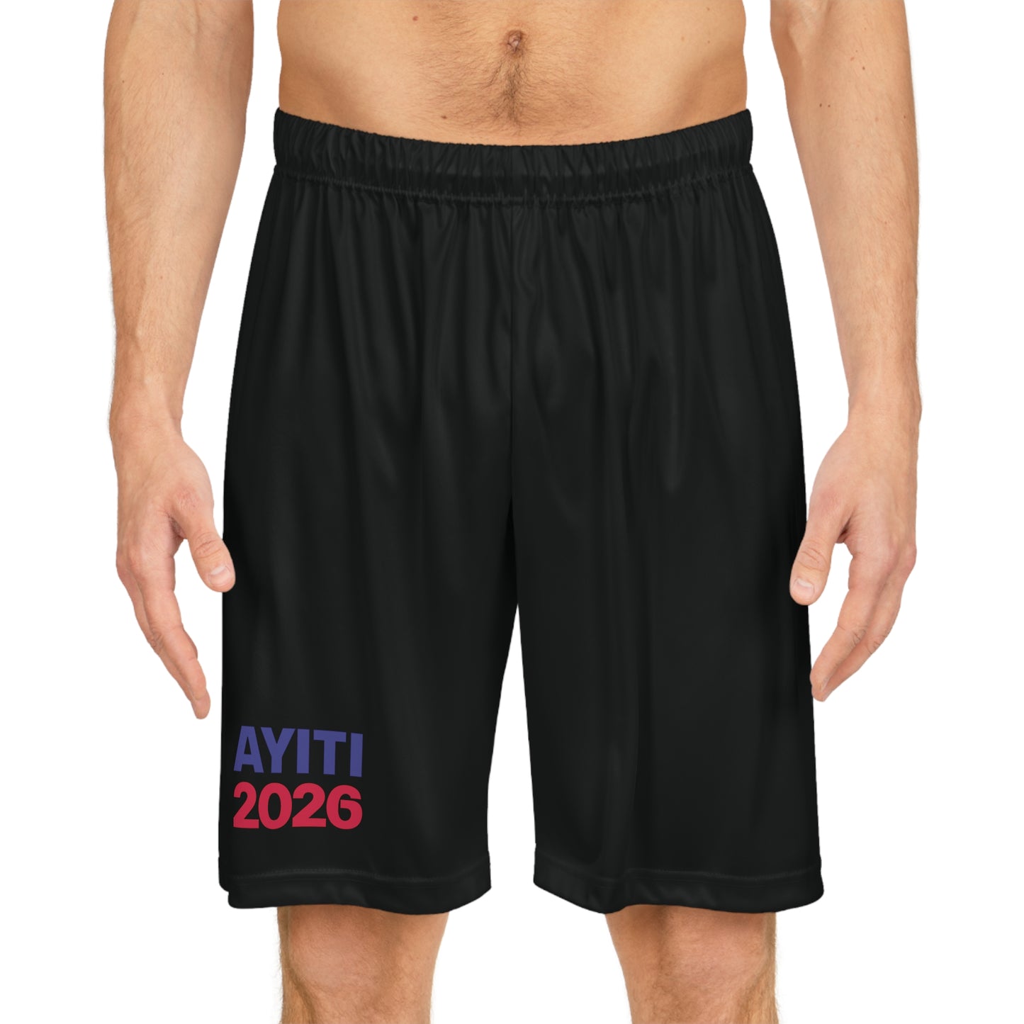 Ayiti 2026 Shorts — Athletic All-Over Print