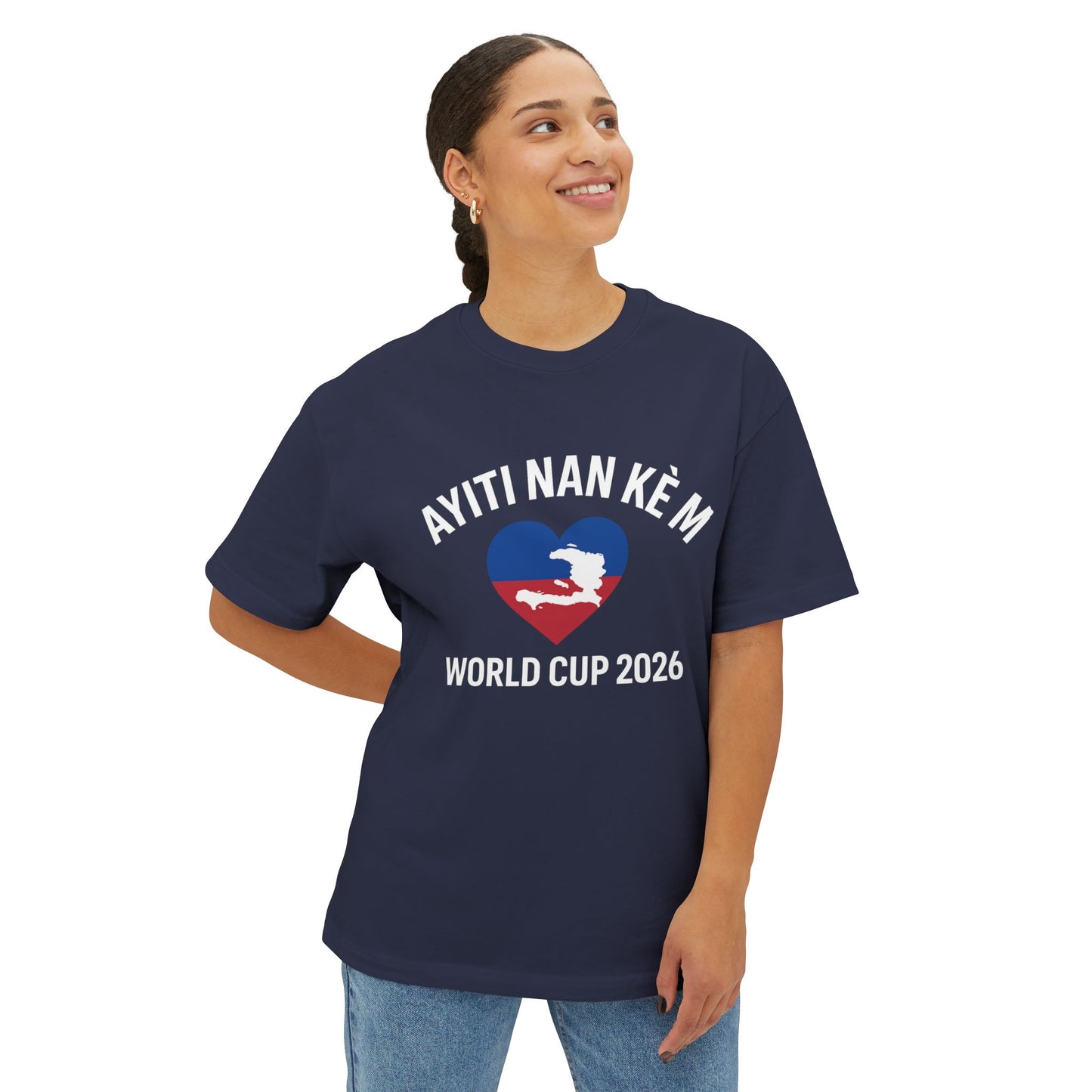 HAITI WORLD CUP 2026 HEART TEE
