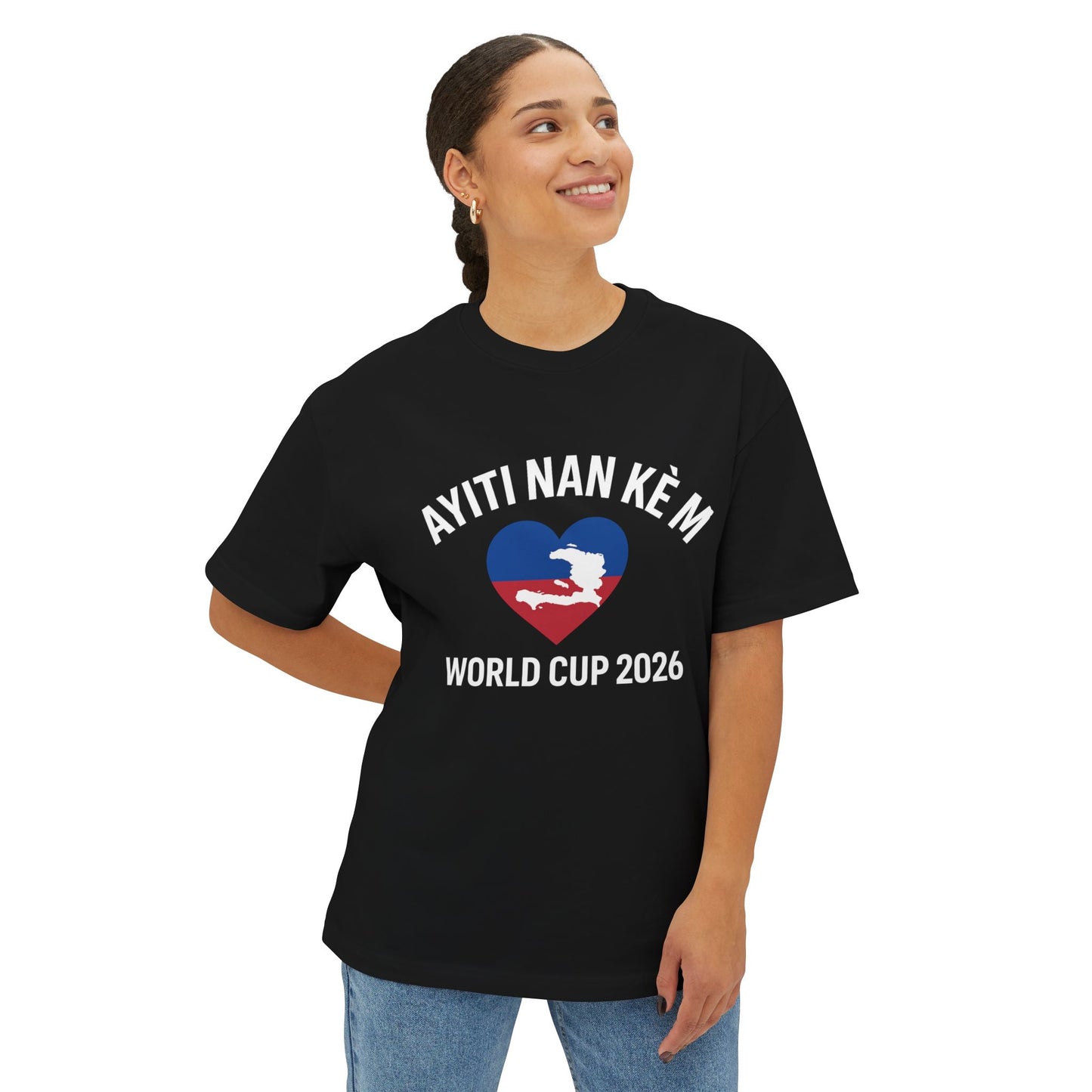 HAITI WORLD CUP 2026 HEART TEE