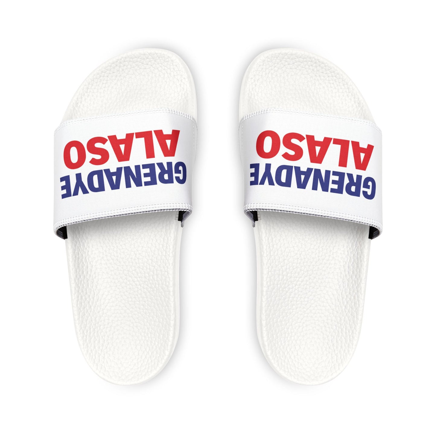 Youth Slide Sandals — 'GRENADYÈ ALASO' Adjustable Strap