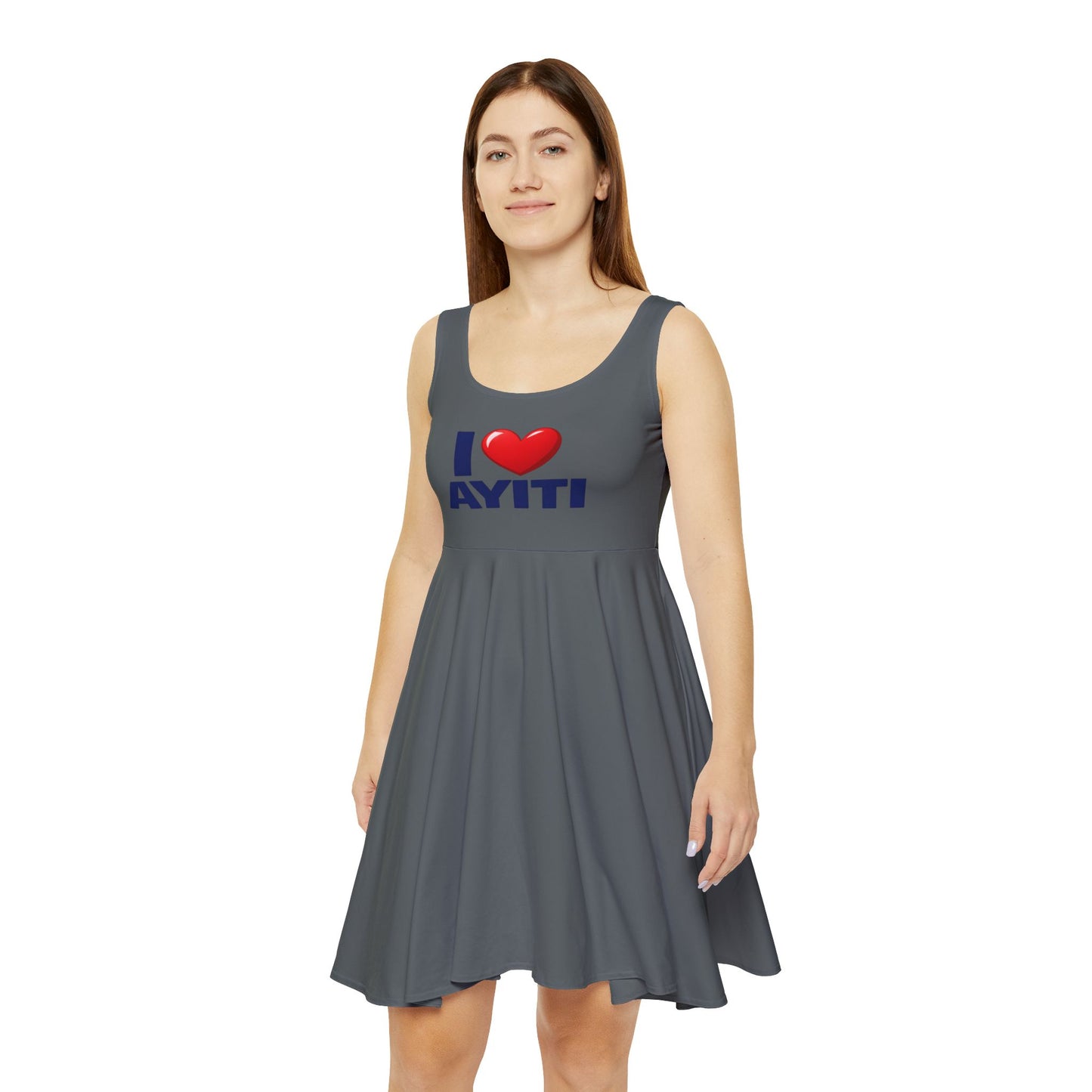 Women’s Haiti Pride "I Love Ayiti" Dress